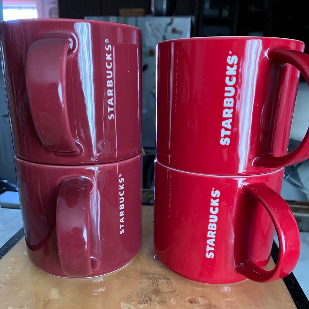 Starbucks mugs